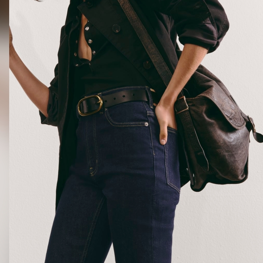 Everlane The Way High Slim Jean Pure Blue 25R - Picture 4 of 13